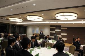 修了式の会式風景