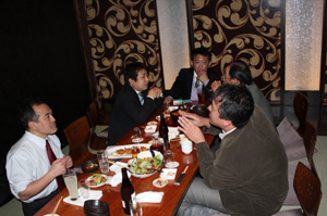 懇親会-2012年2月5日